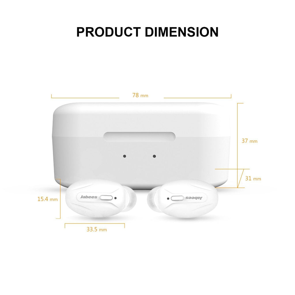 Beeing - The Cutting-Edge True Wireless Earbuds w/ Qi-Enable Wireless Charg Case