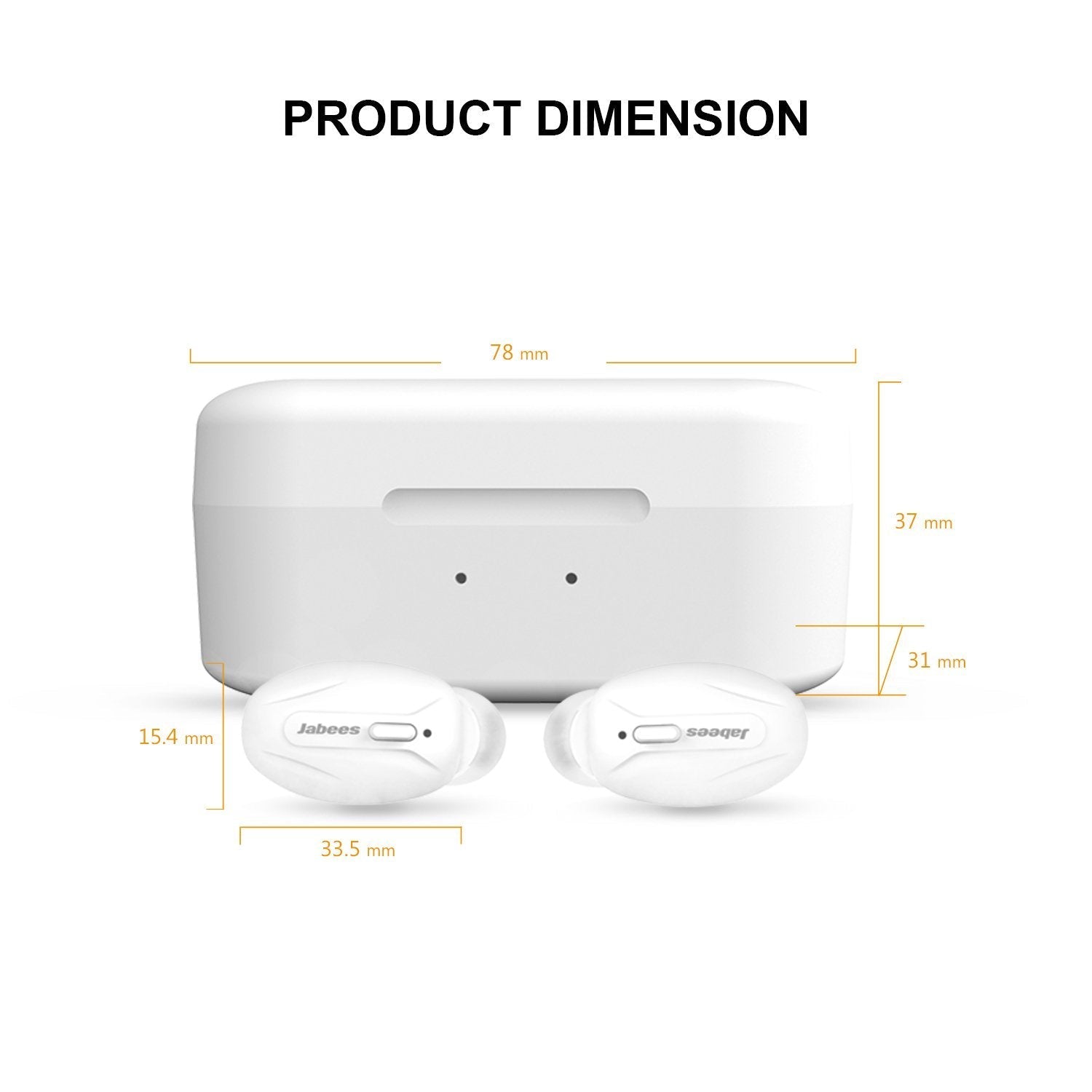 Beeing - The Cutting-Edge True Wireless Earbuds w/ Qi-Enable Wireless Charg Case