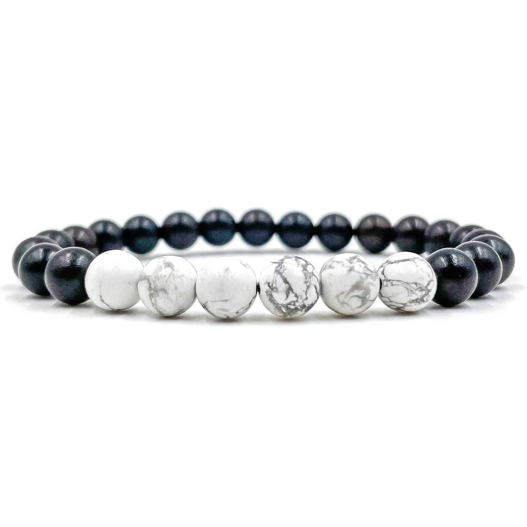 Grove - White Howlite & Blackwood